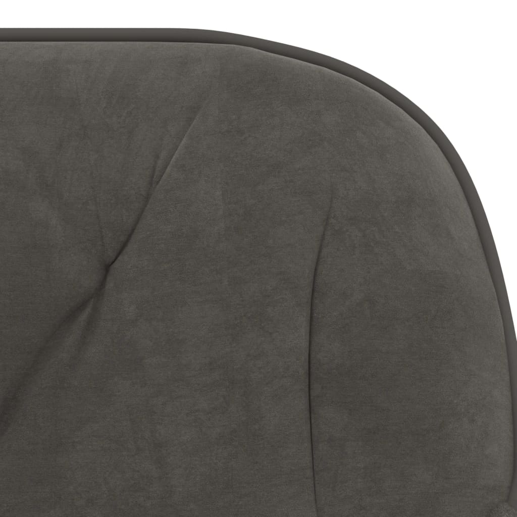 Eetkamerstoelen draaibaar 2 st fluweel donkergrijs is nu te koop bij PeponiXL, paradijselijk wonen!