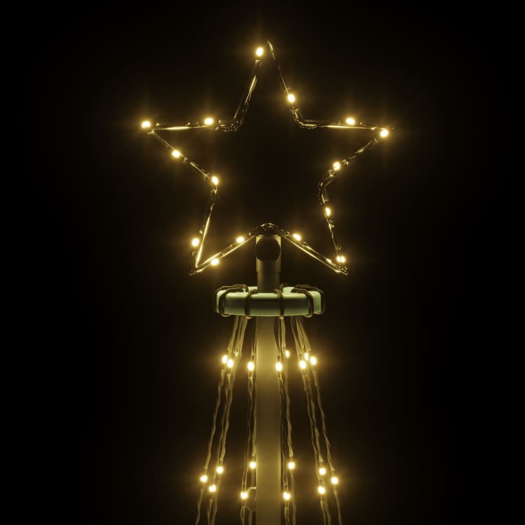 Kerstboom met grondpin 108 LED's warmwit 180 cm is nu te koop bij PeponiXL, paradijselijk wonen!