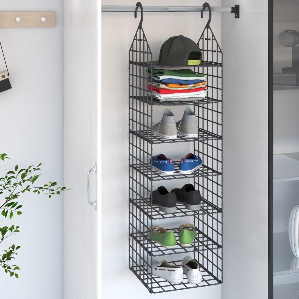 Kastorganiser hangend met 7 schappen is nu te koop bij PeponiXL, paradijselijk wonen!