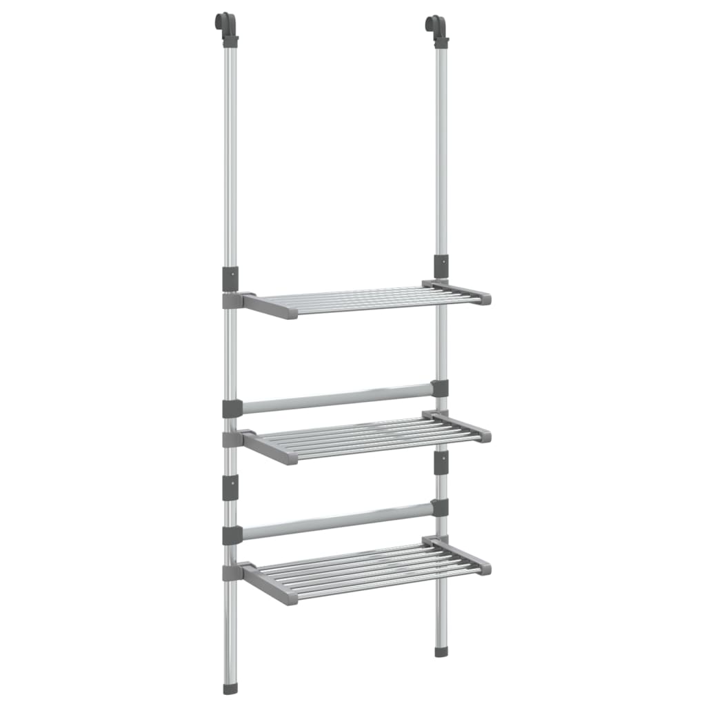 Droogrek 3-laags hangend aluminium is nu te koop bij PeponiXL, paradijselijk wonen!