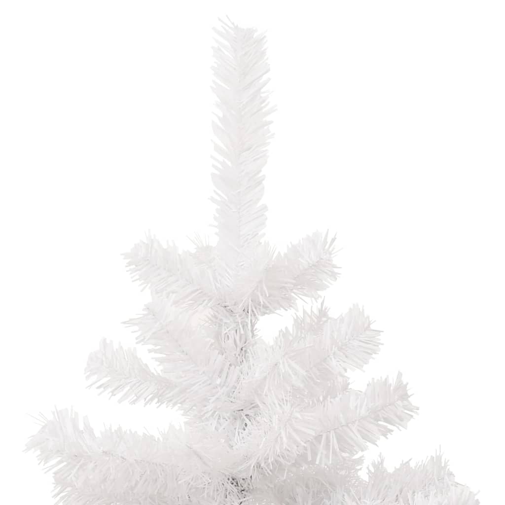 Kunstkerstboom met verlichting en standaard 180 cm PVC wit is nu te koop bij PeponiXL, paradijselijk wonen!