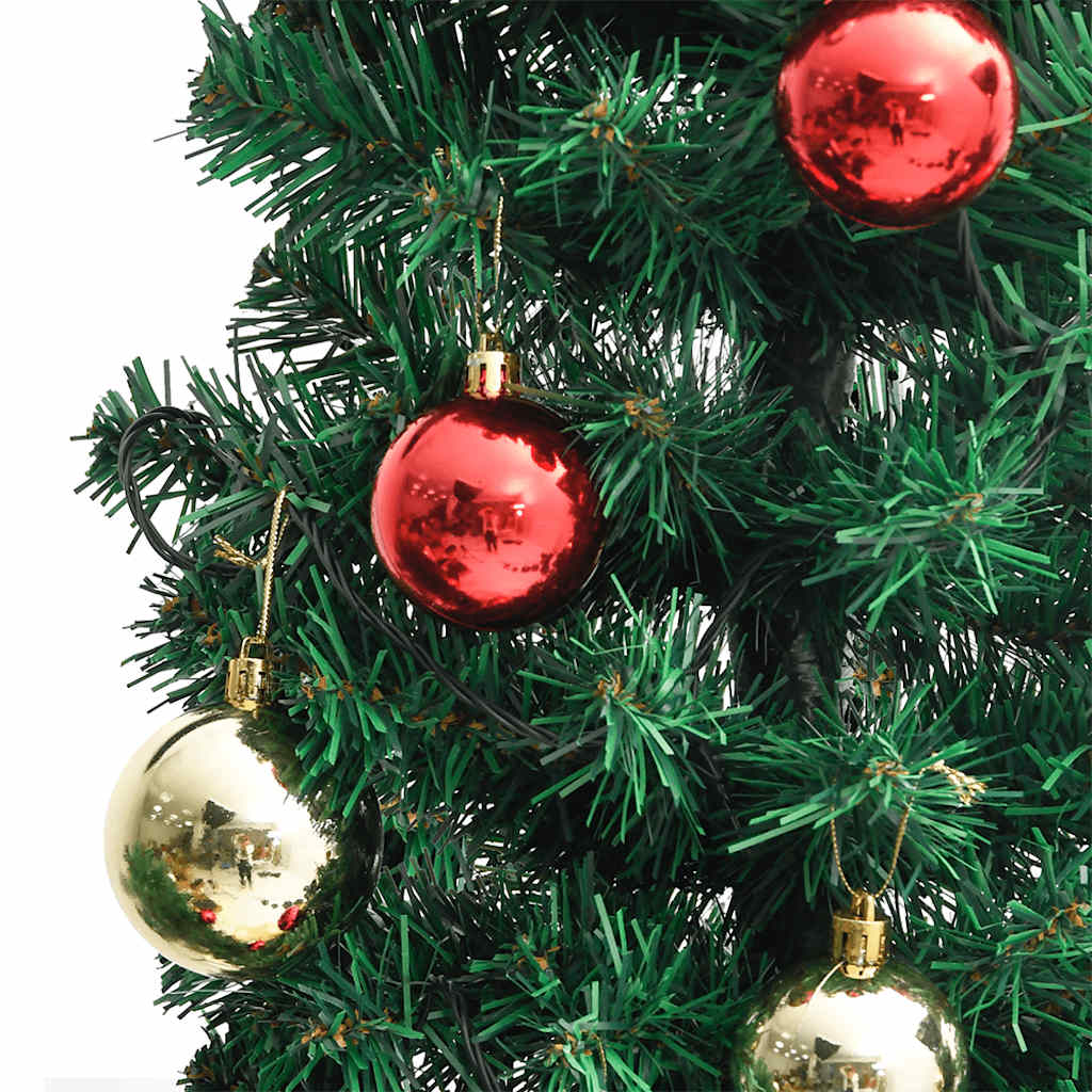 Kerstcactus met standaard en LED's 150 cm PVC groen is nu te koop bij PeponiXL, paradijselijk wonen!