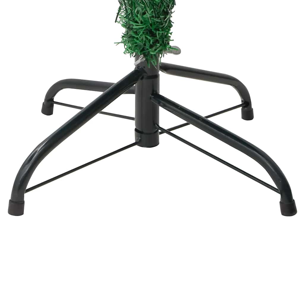 Kerstcactus met standaard en LED's 210 cm PVC groen is nu te koop bij PeponiXL, paradijselijk wonen!