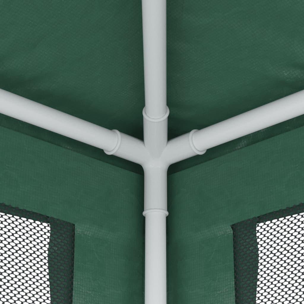 Partytent met 4 mesh zijwanden 2x2 m HDPE groen is nu te koop bij PeponiXL, paradijselijk wonen!
