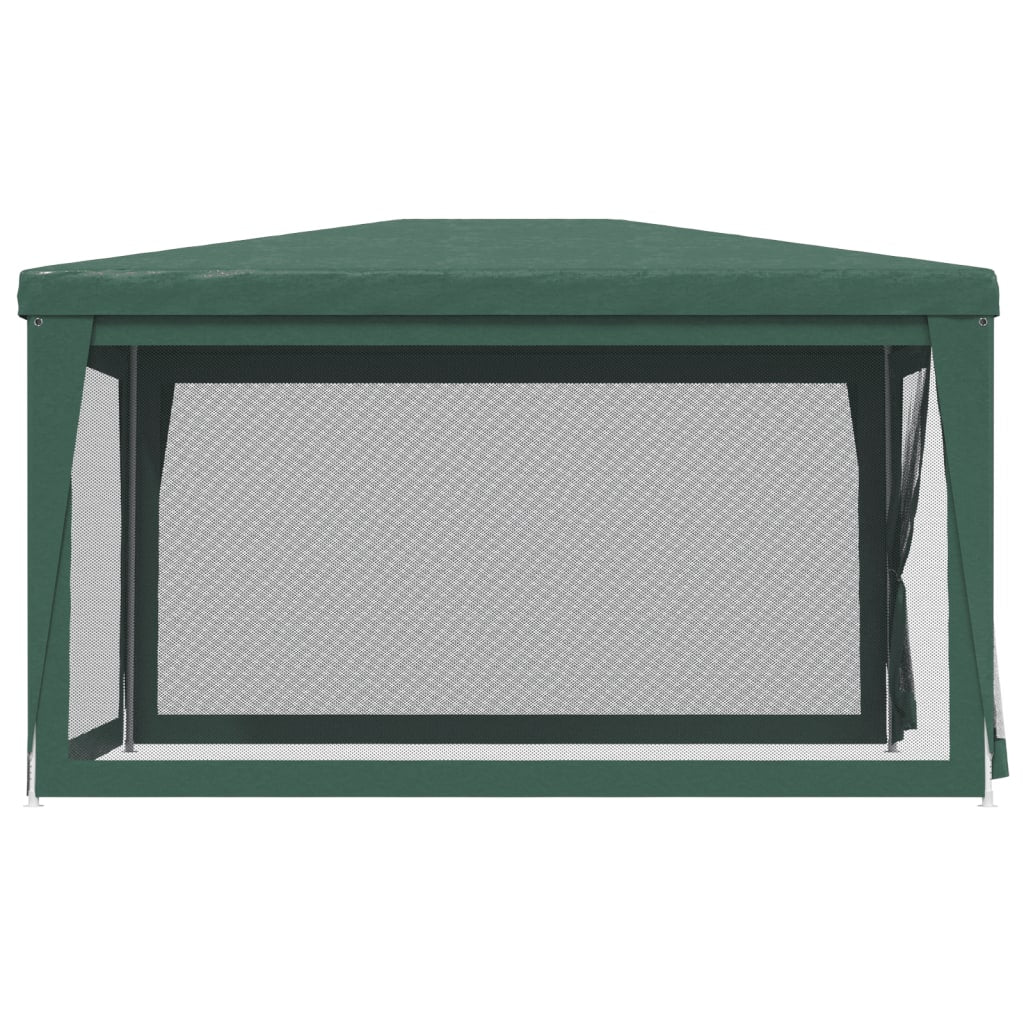 Partytent met 4 mesh zijwanden 3x4 m HDPE groen is nu te koop bij PeponiXL, paradijselijk wonen!