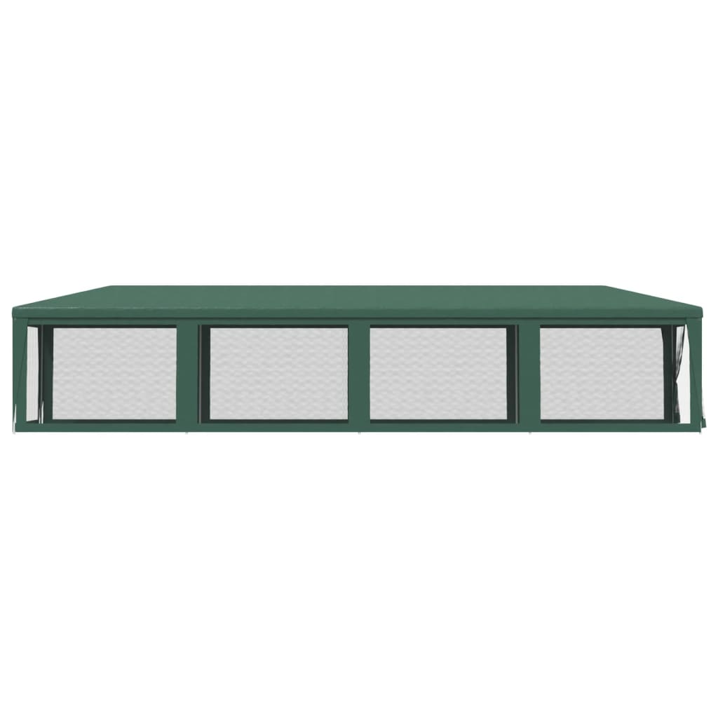 Partytent met 10 mesh zijwanden 3x12 m HDPE groen is nu te koop bij PeponiXL, paradijselijk wonen!