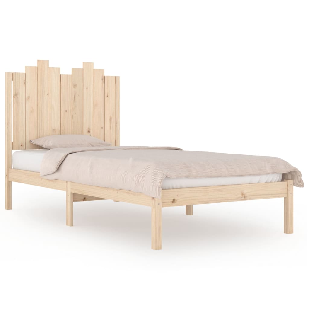 Bedframe massief grenenhout 100x200 cm is nu te koop bij PeponiXL, paradijselijk wonen!