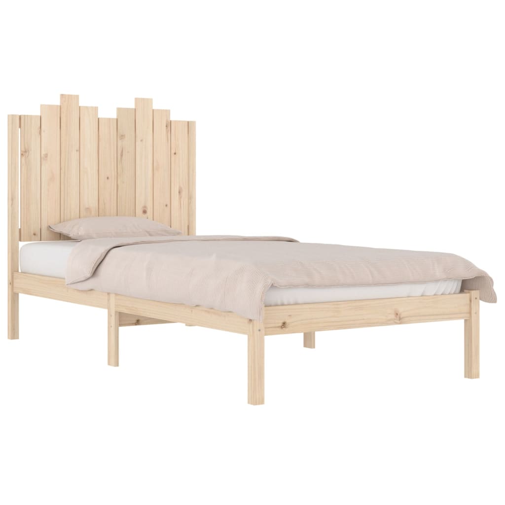 Bedframe massief grenenhout 100x200 cm is nu te koop bij PeponiXL, paradijselijk wonen!