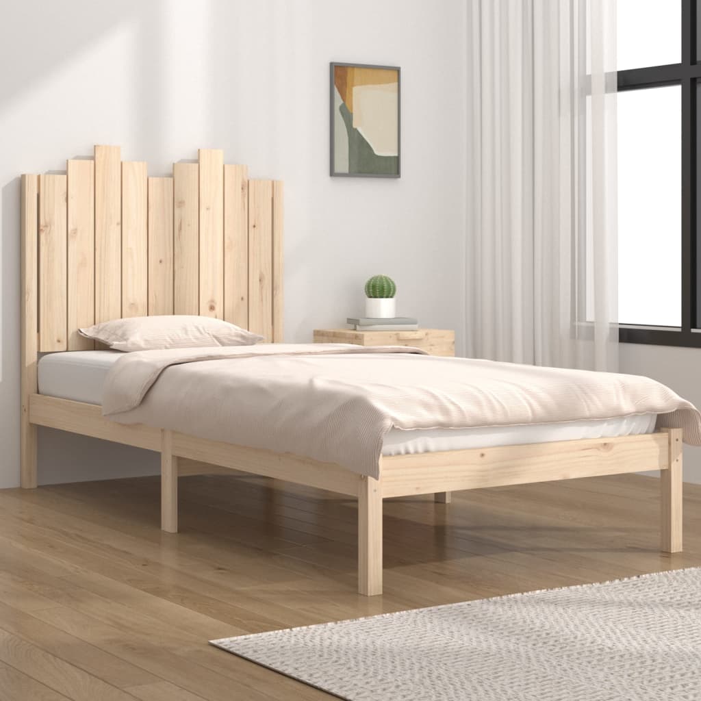 Bedframe massief grenenhout 100x200 cm is nu te koop bij PeponiXL, paradijselijk wonen!