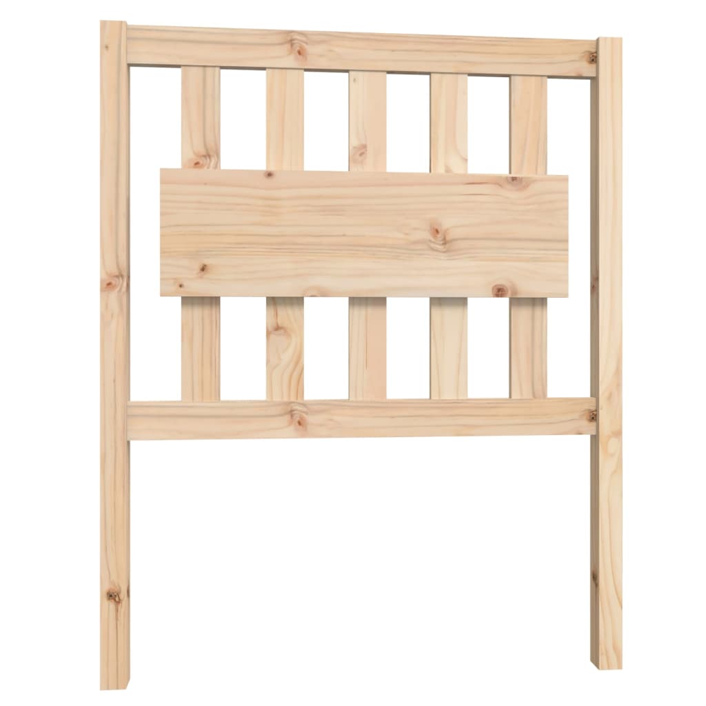 Bedframe massief grenenhout zwart 75x190 cm is nu te koop bij PeponiXL, paradijselijk wonen!