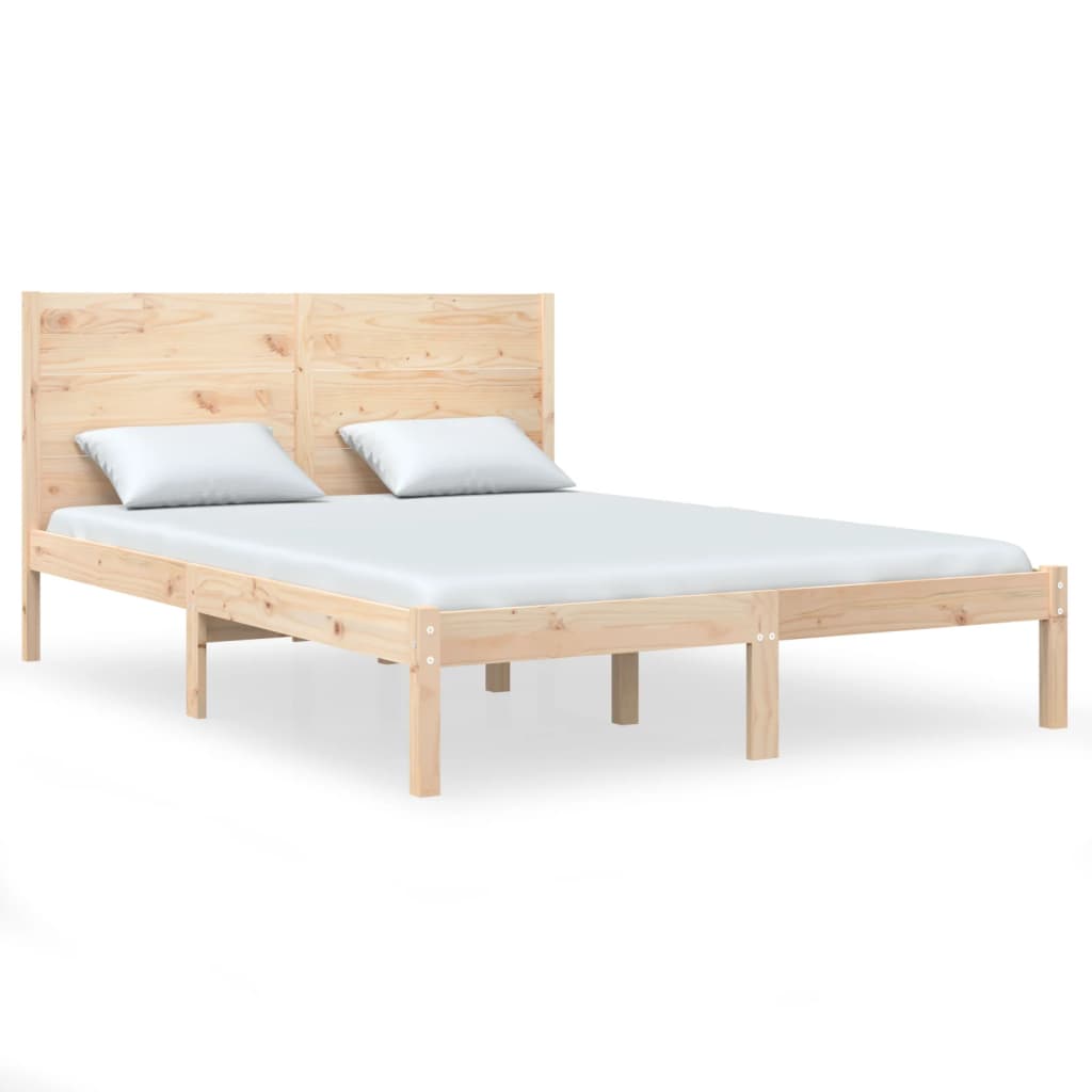 Bedframe zonder matras massief grenenhout 160x200 cm is nu te koop bij PeponiXL, paradijselijk wonen!
