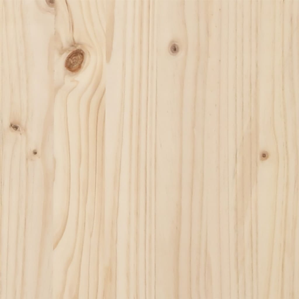 Bedframe zonder matras massief grenenhout 200x200 cm is nu te koop bij PeponiXL, paradijselijk wonen!