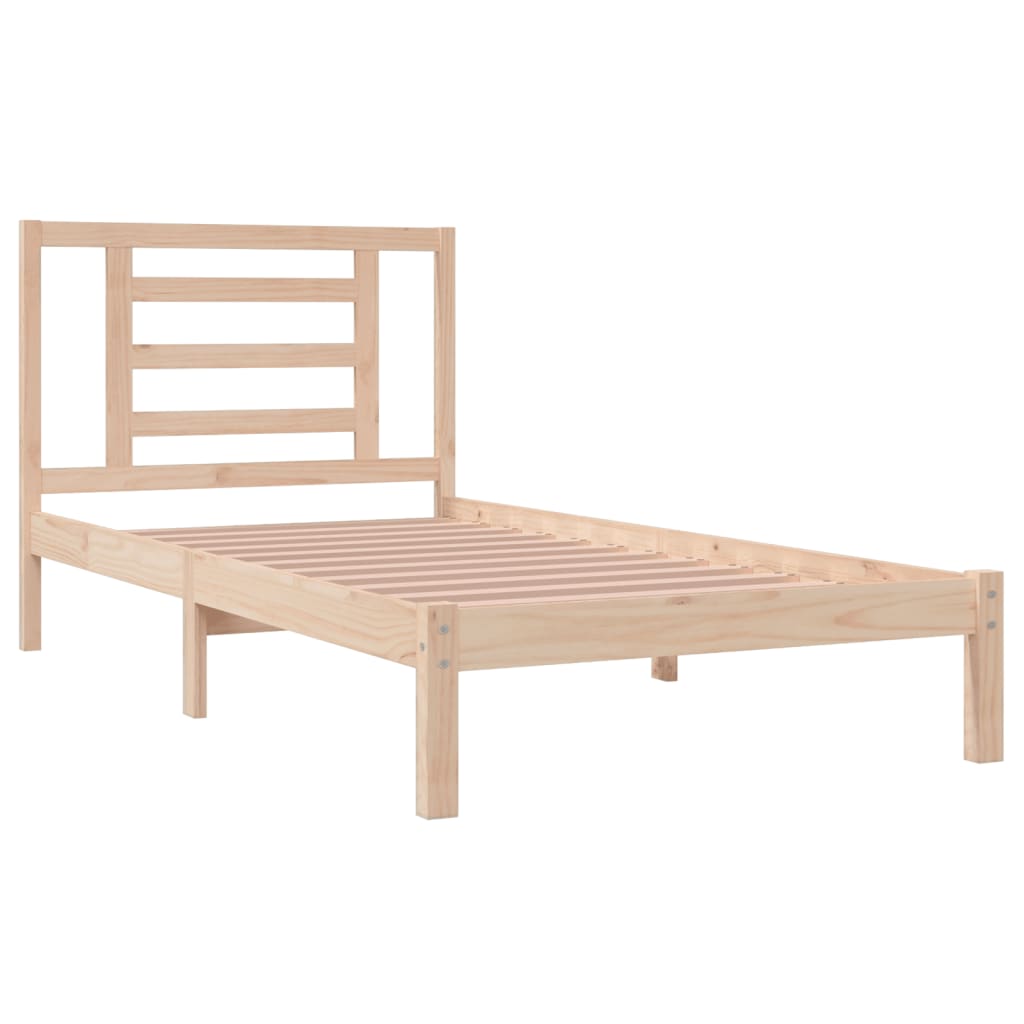 Bedframe zonder matras massief grenenhout 90x190 cm is nu te koop bij PeponiXL, paradijselijk wonen!