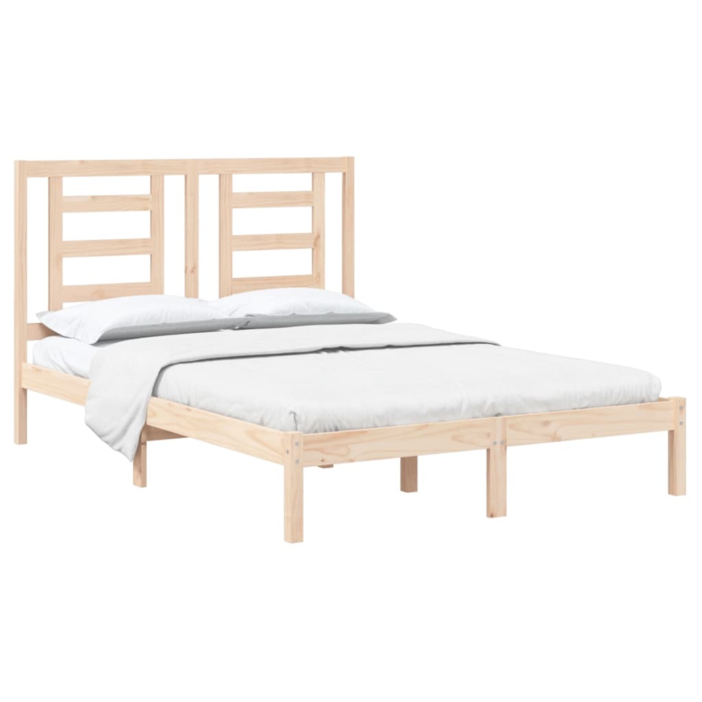 Bedframe zonder matras massief grenenhout 140x190 cm is nu te koop bij PeponiXL, paradijselijk wonen!