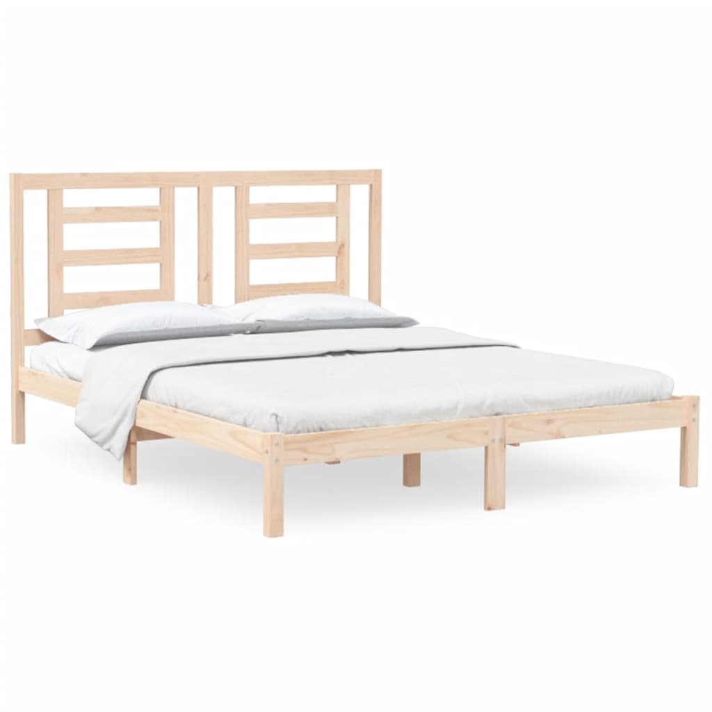 Bedframe zonder matras massief grenenhout 160x200 cm is nu te koop bij PeponiXL, paradijselijk wonen!