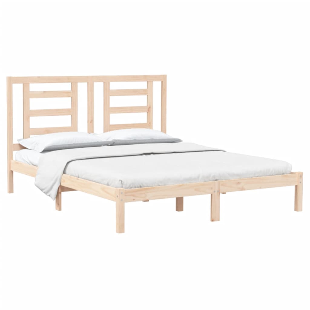 Bedframe zonder matras massief grenenhout 160x200 cm is nu te koop bij PeponiXL, paradijselijk wonen!