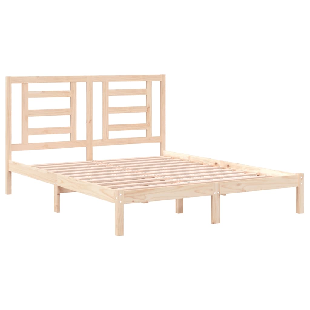 Bedframe zonder matras massief grenenhout 160x200 cm is nu te koop bij PeponiXL, paradijselijk wonen!