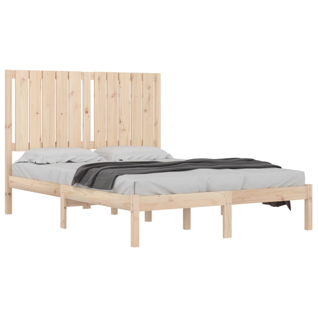 Bedframe massief hout 120x190 cm is nu te koop bij PeponiXL, paradijselijk wonen!