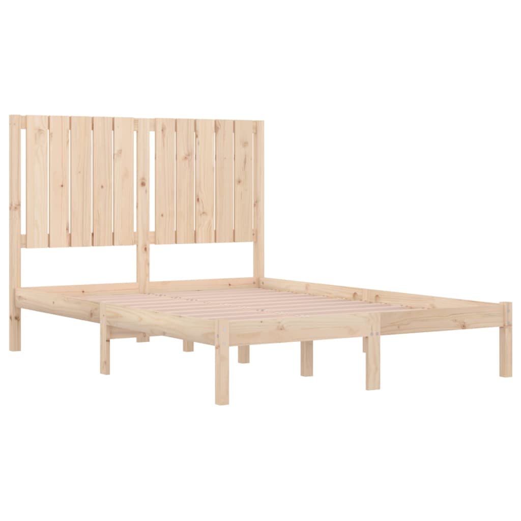 Bedframe massief hout 120x190 cm is nu te koop bij PeponiXL, paradijselijk wonen!