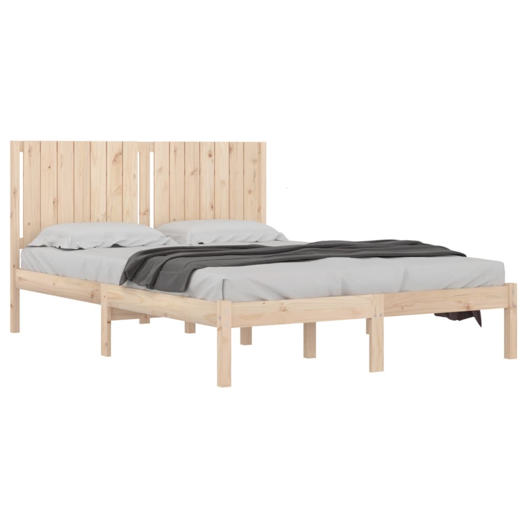 Bedframe zonder matras massief grenenhout 160x200 cm is nu te koop bij PeponiXL, paradijselijk wonen!