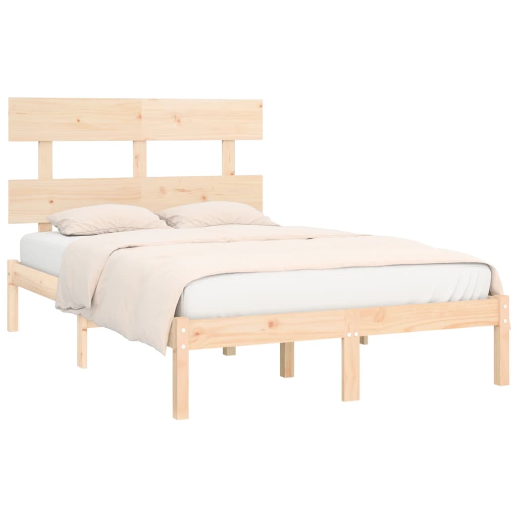 Bedframe massief hout 160x200 cm is nu te koop bij PeponiXL, paradijselijk wonen!