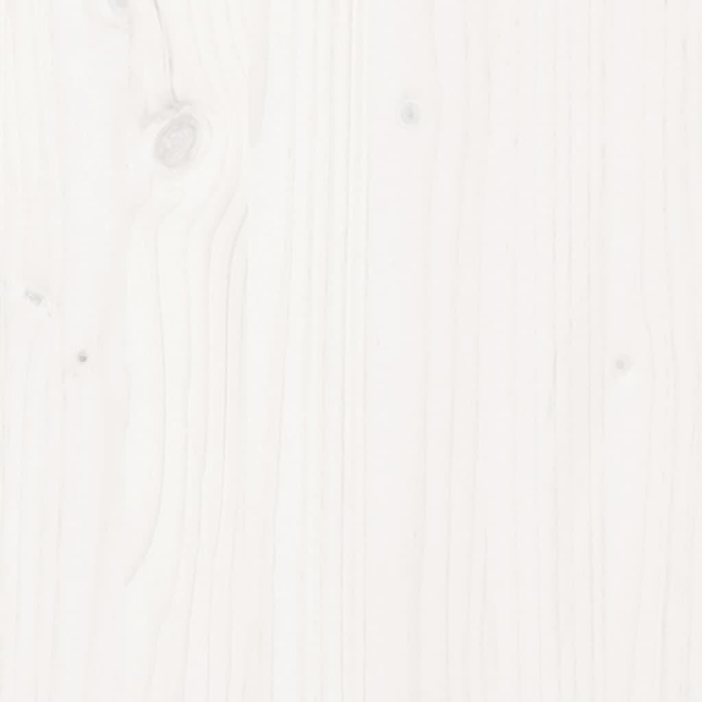 Bedframe massief hout wit 100x200 cm is nu te koop bij PeponiXL, paradijselijk wonen!