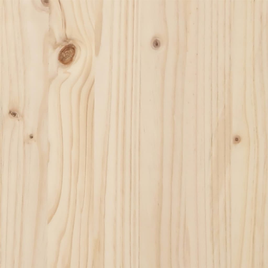 Bedframe zonder matras massief hout 120x200 cm is nu te koop bij PeponiXL, paradijselijk wonen!