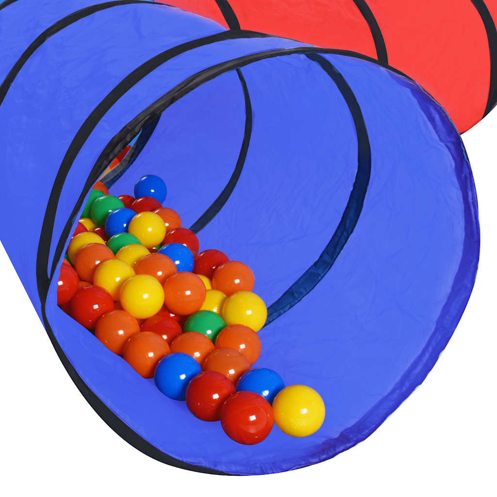 Kinderspeeltunnel met 250 ballen meerkleurig is nu te koop bij PeponiXL, paradijselijk wonen!