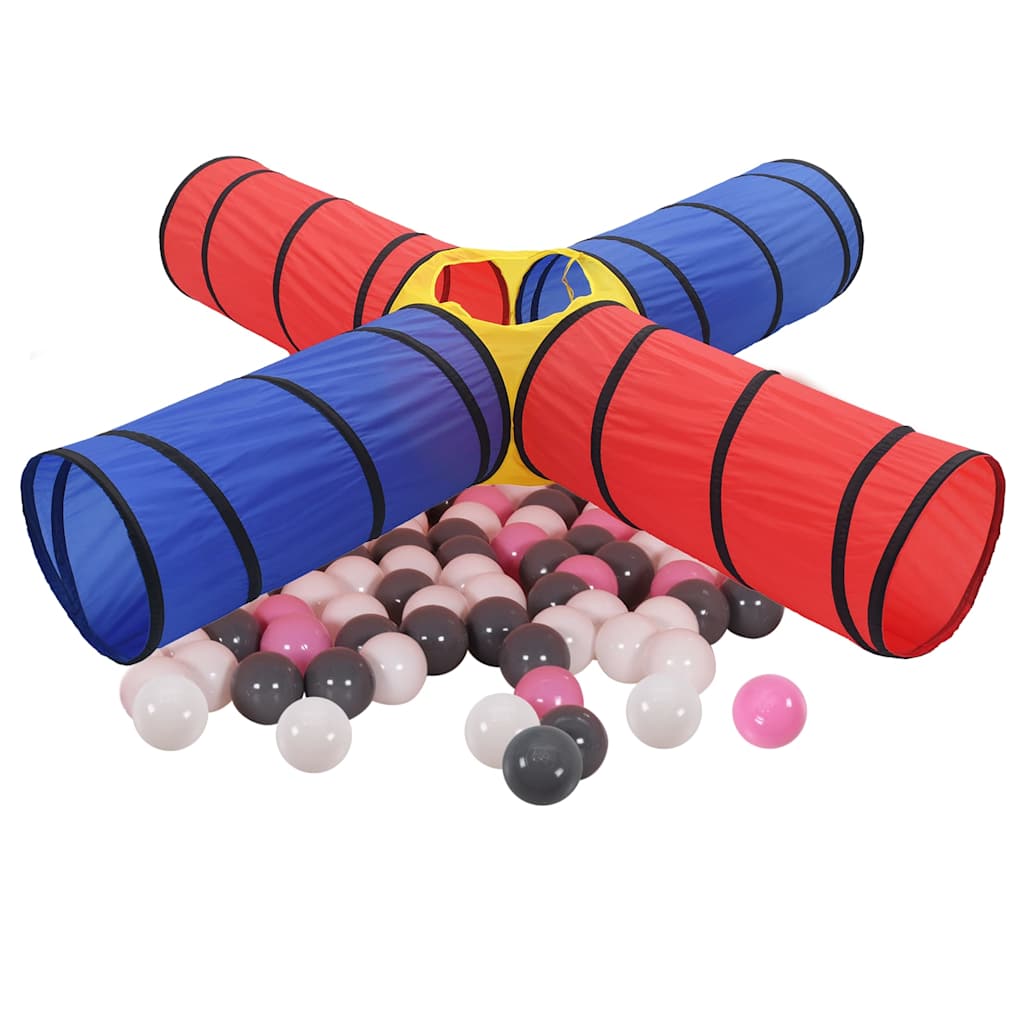 Kinderspeeltunnel met 250 ballen meerkleurig is nu te koop bij PeponiXL, paradijselijk wonen!