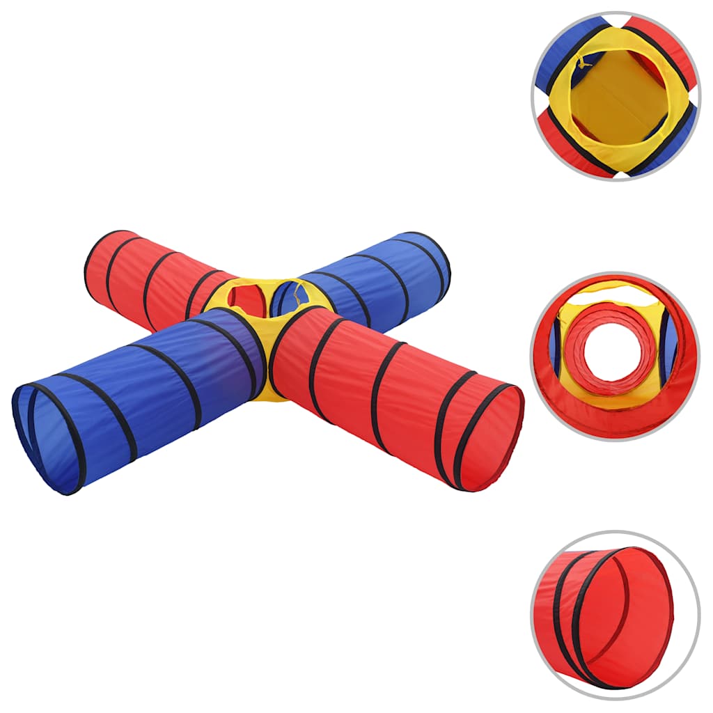 Kinderspeeltunnel met 250 ballen meerkleurig is nu te koop bij PeponiXL, paradijselijk wonen!