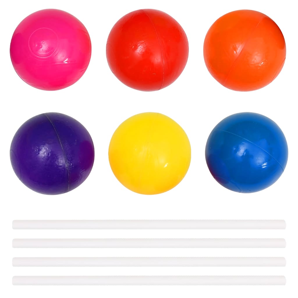 Ballenbak voor kinderen met 300 ballen 75x75x32 cm is nu te koop bij PeponiXL, paradijselijk wonen!