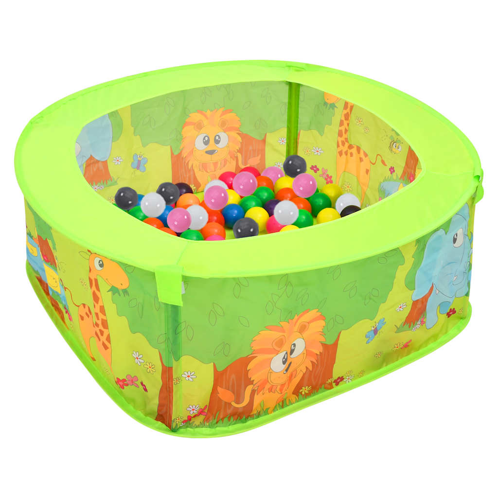 Ballenbak voor kinderen met 300 ballen 75x75x32 cm is nu te koop bij PeponiXL, paradijselijk wonen!
