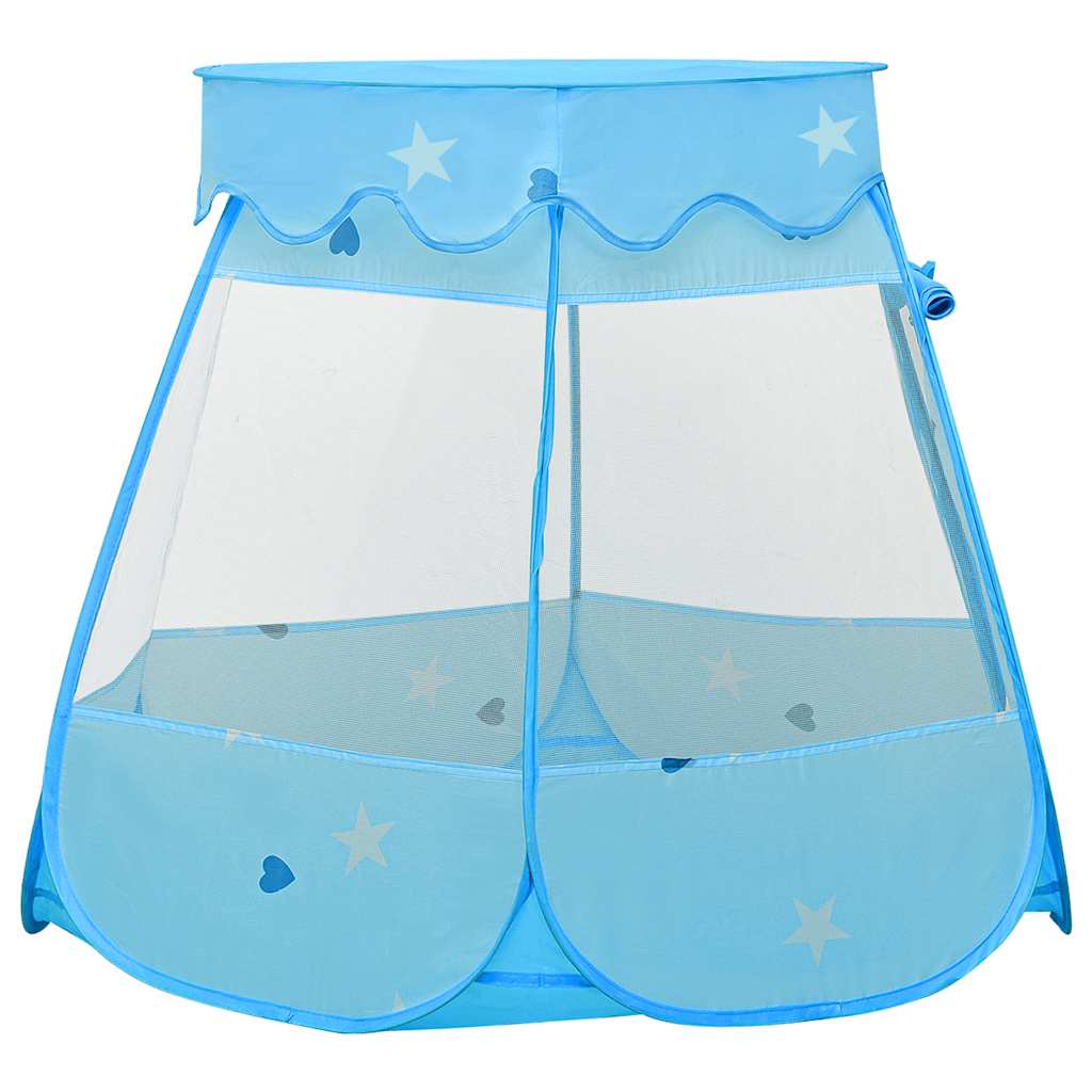 Kinderspeeltent met 250 ballen 102x102x82 cm blauw is nu te koop bij PeponiXL, paradijselijk wonen!