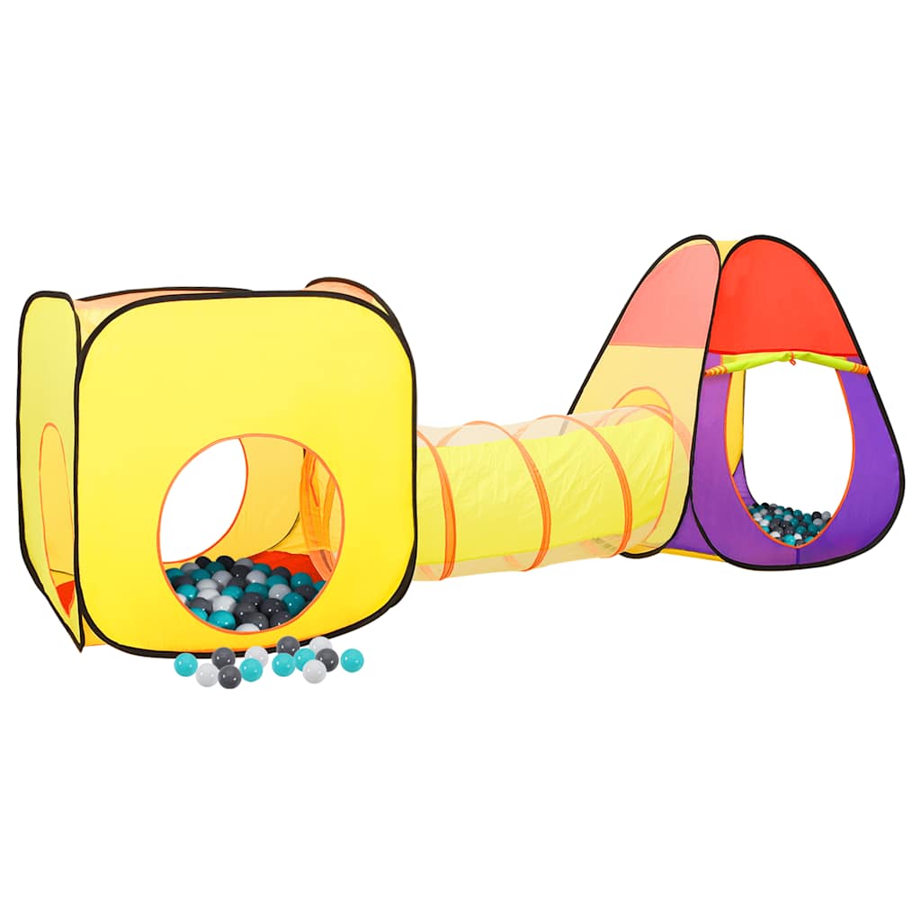 Kinderspeeltent met 250 ballen 255x80x100 cm meerkleurig is nu te koop bij PeponiXL, paradijselijk wonen!