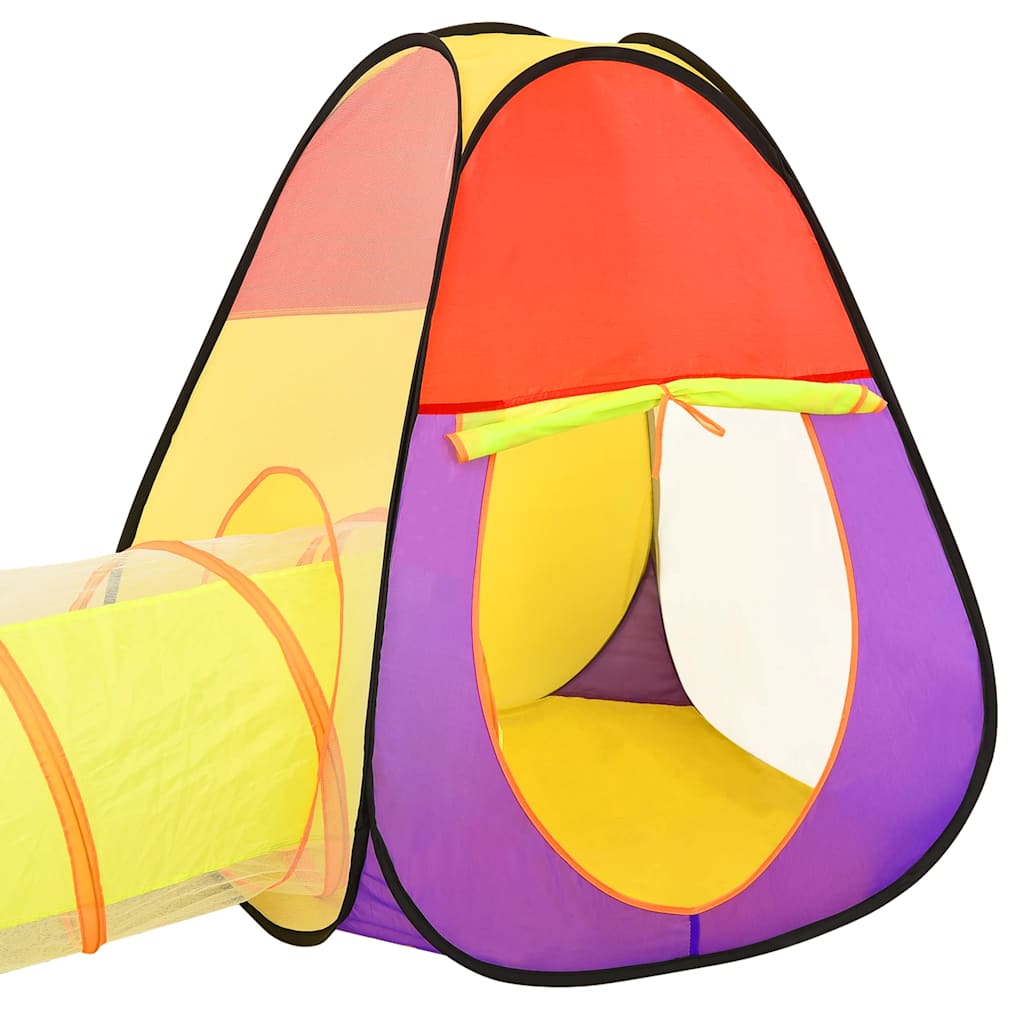 Kinderspeeltent met 250 ballen 255x80x100 cm meerkleurig is nu te koop bij PeponiXL, paradijselijk wonen!