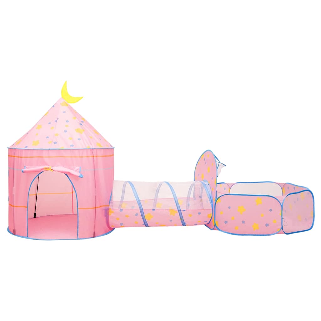 Kinderspeeltent met 250 ballen 301x120x128 cm roze is nu te koop bij PeponiXL, paradijselijk wonen!