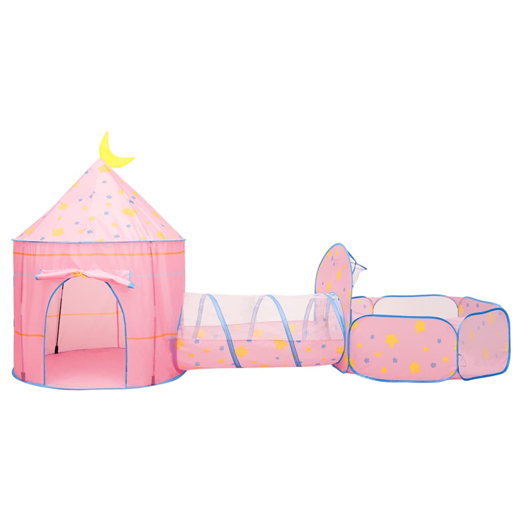 Kinderspeeltent met 250 ballen 301x120x128 cm roze is nu te koop bij PeponiXL, paradijselijk wonen!
