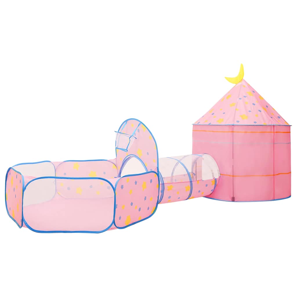 Kinderspeeltent met 250 ballen 301x120x128 cm roze is nu te koop bij PeponiXL, paradijselijk wonen!
