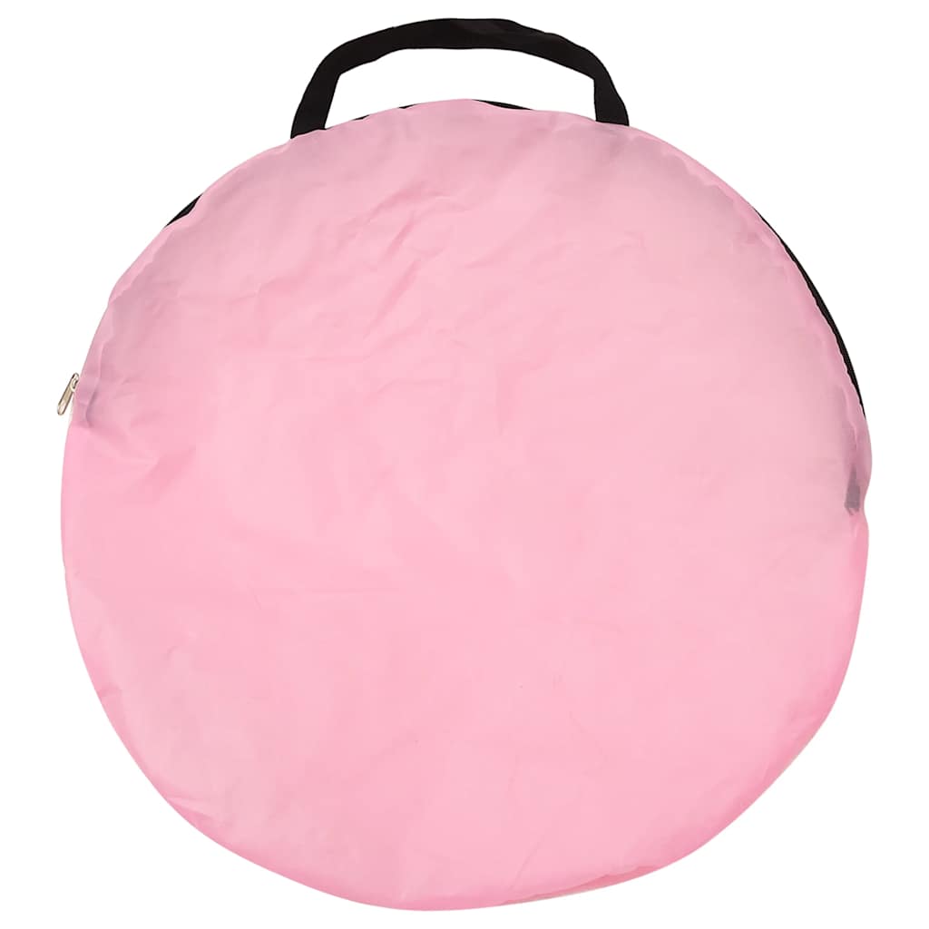 Kinderspeeltent met 250 ballen 100x100x127 cm roze is nu te koop bij PeponiXL, paradijselijk wonen!