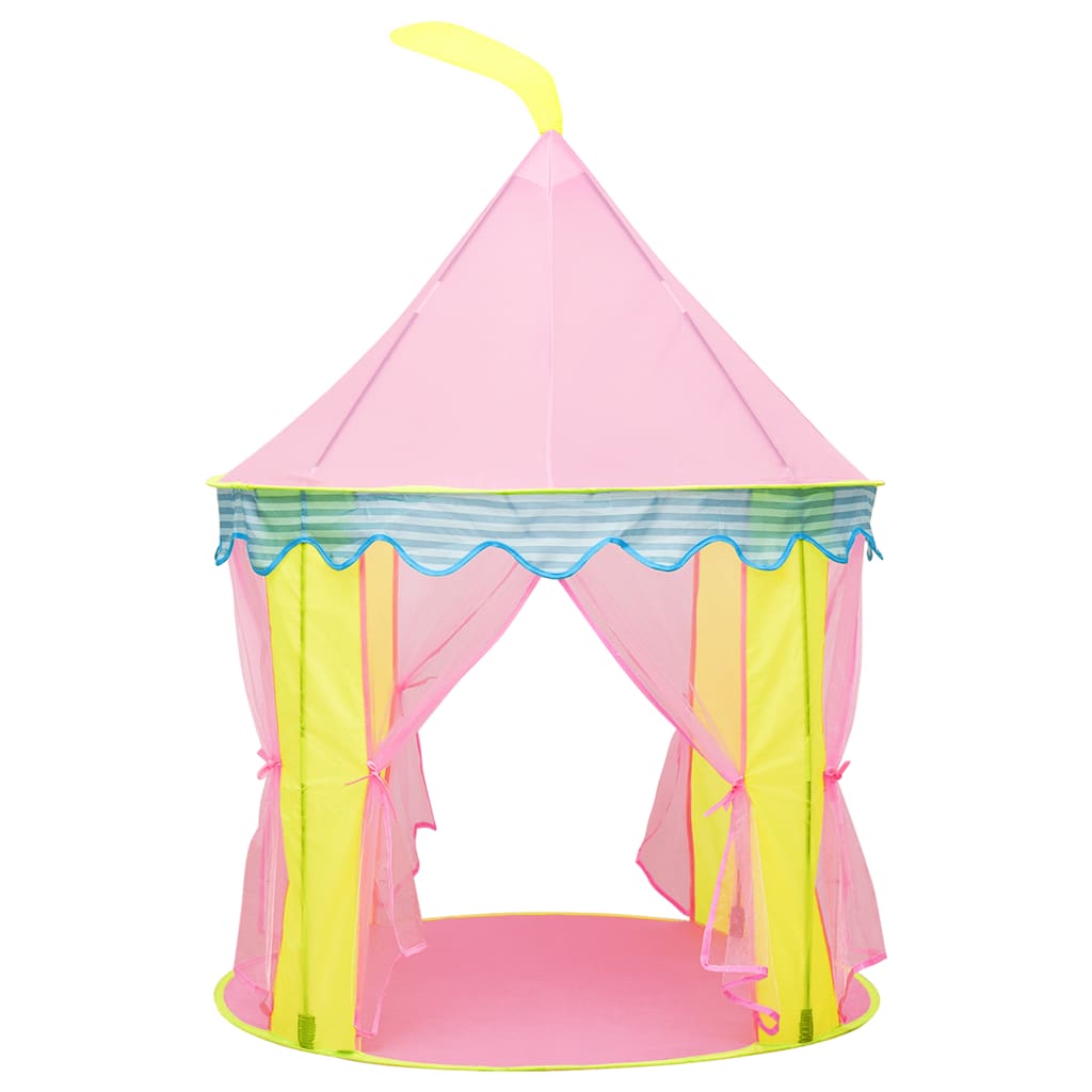 Kinderspeeltent met 250 ballen 100x100x127 cm roze is nu te koop bij PeponiXL, paradijselijk wonen!
