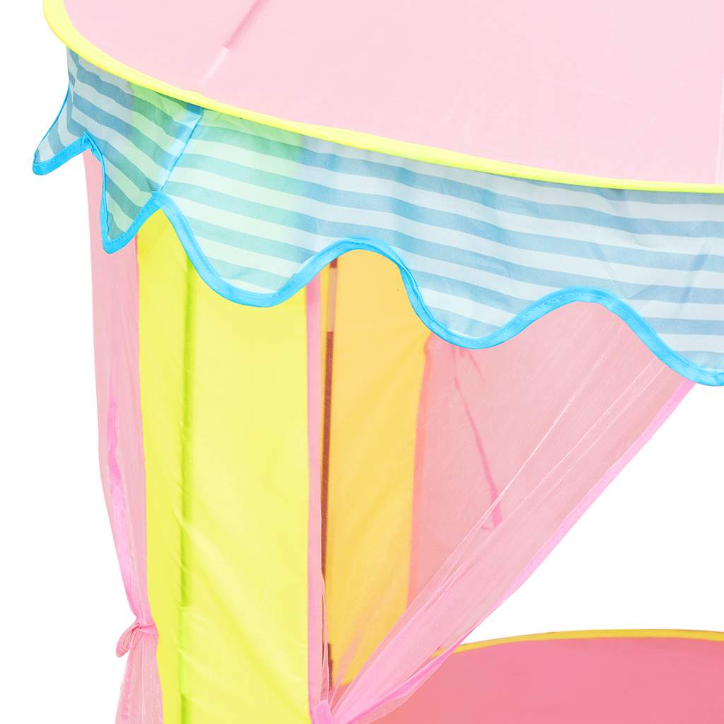 Kinderspeeltent met 250 ballen 100x100x127 cm roze is nu te koop bij PeponiXL, paradijselijk wonen!