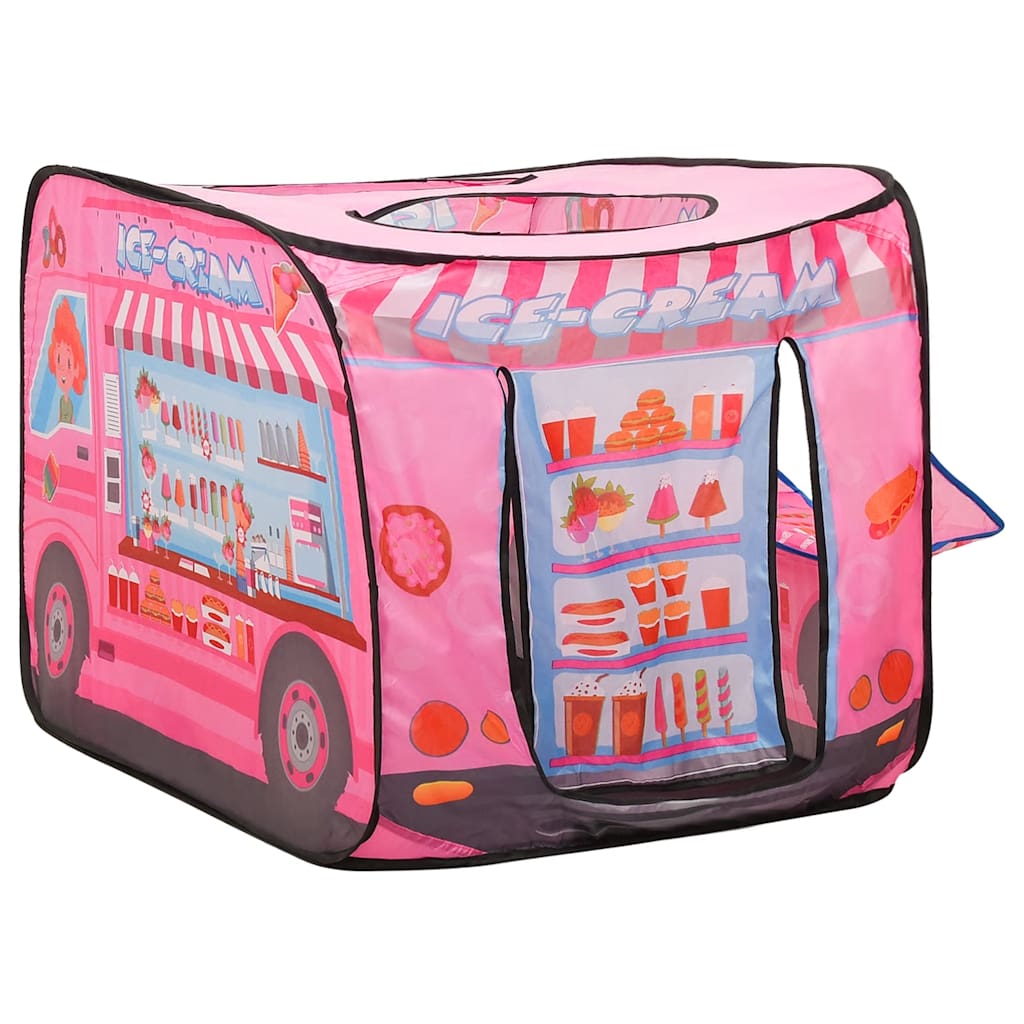 Kinderspeeltent met 250 ballen 70x112x70 cm roze is nu te koop bij PeponiXL, paradijselijk wonen!
