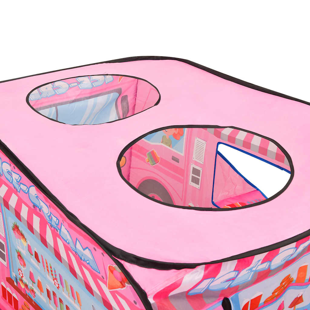 Kinderspeeltent met 250 ballen 70x112x70 cm roze is nu te koop bij PeponiXL, paradijselijk wonen!