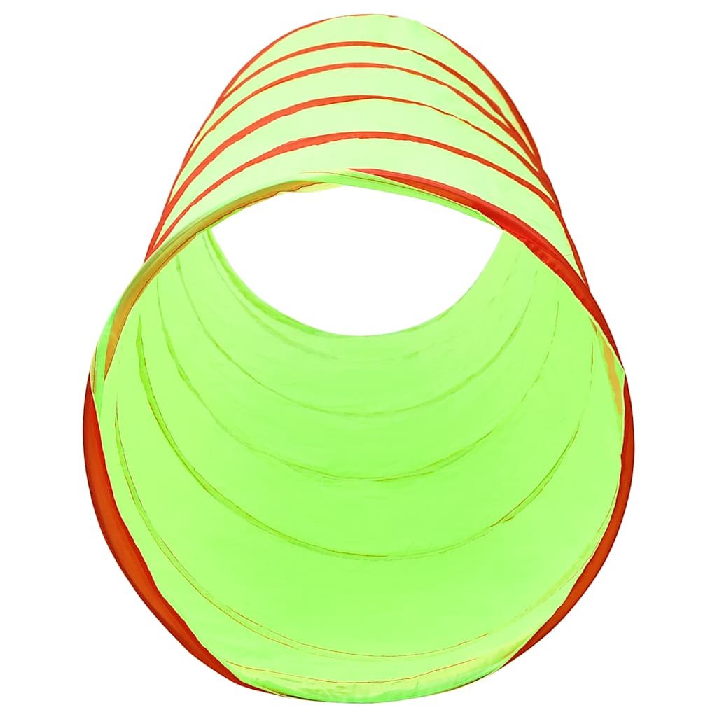 Kinderspeeltunnel met 250 ballen 175 cm polyester groen is nu te koop bij PeponiXL, paradijselijk wonen!