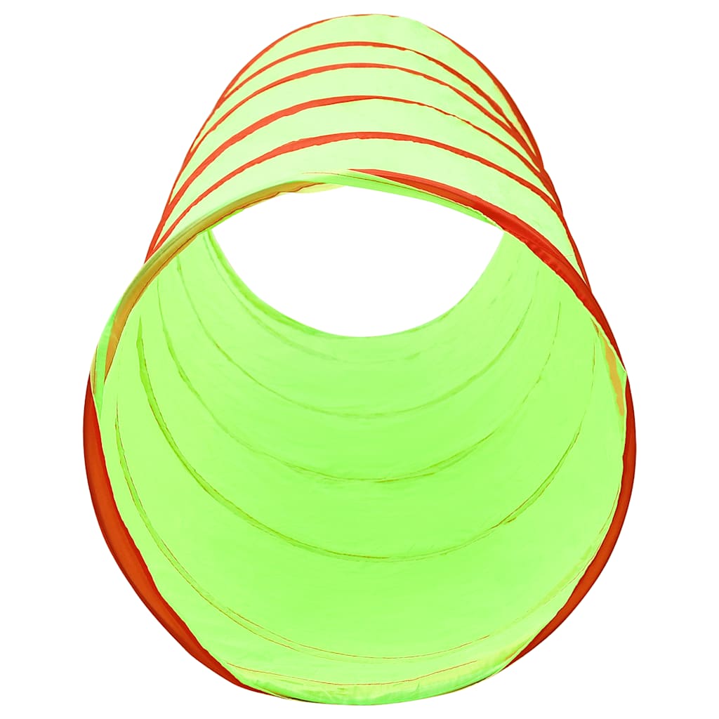 Kinderspeeltunnel met 250 ballen 175 cm polyester groen is nu te koop bij PeponiXL, paradijselijk wonen!