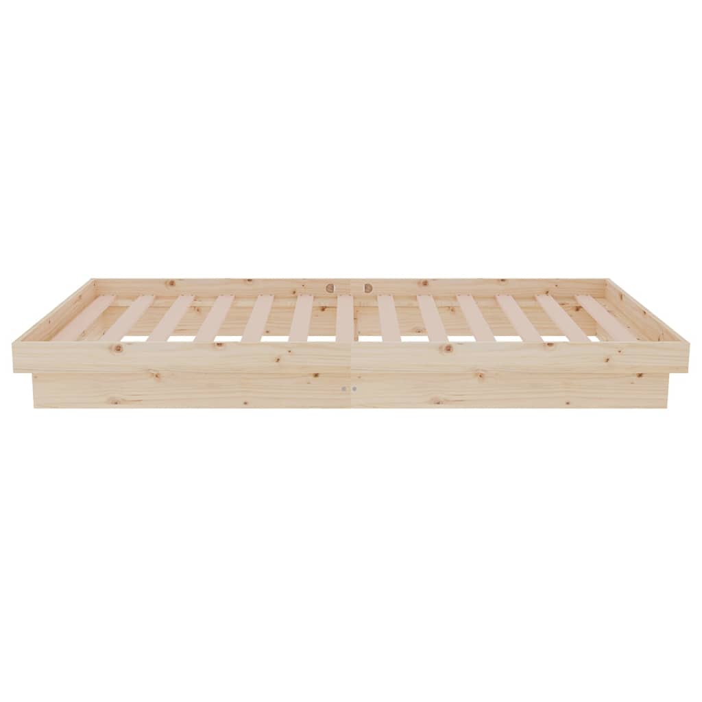 Bedframe massief hout 90x190 cm is nu te koop bij PeponiXL, paradijselijk wonen!