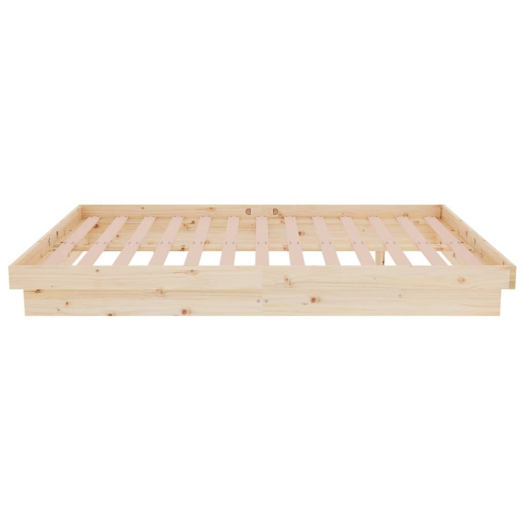 Bedframe massief hout 120x190 cm is nu te koop bij PeponiXL, paradijselijk wonen!