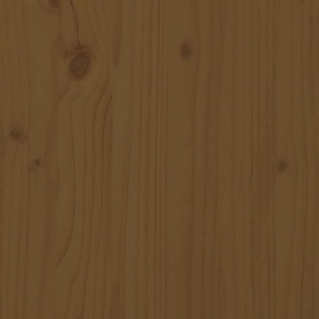 Bedframe massief hout honingbruin 75x190 cm is nu te koop bij PeponiXL, paradijselijk wonen!