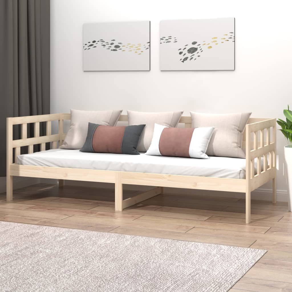 Slaapbank massief grenenhout 80x200 cm is nu te koop bij PeponiXL, paradijselijk wonen!