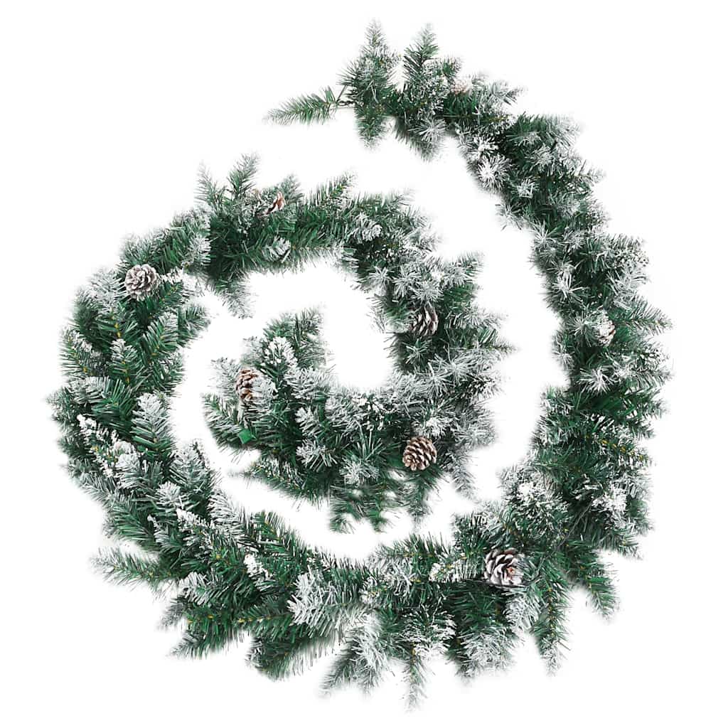 Kerstslinger met LED-lampjes 2,7 m PVC groen is nu te koop bij PeponiXL, paradijselijk wonen!